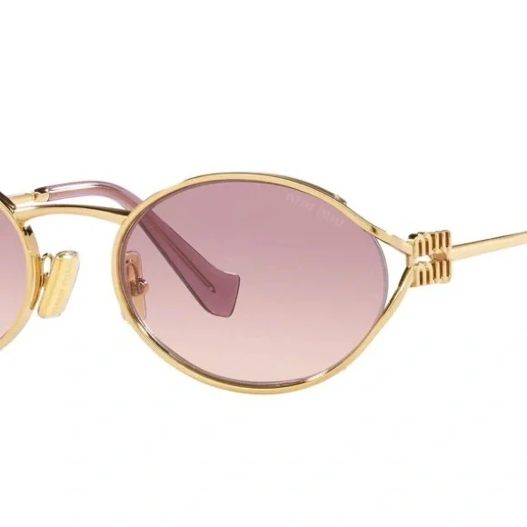 NWOT Miu Miu Logo Sunglasses - Picture 6 of 14